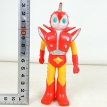 当時物 ソフビ ブルマァク 小さなスーパーマン ガンバロン 約14cm 昭和レトロ ビンテージ コレクション品■ME358s■_画像1