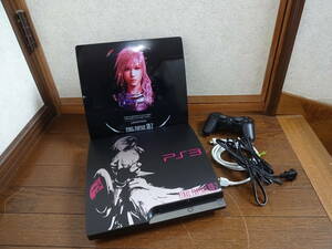 限定品 PS3 FINAL FANTASY XIII-2 LIGHTNING EDITION（CECH-3000B FF） 中古 動作品　コントローラー付