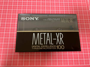 カセットテープ SONY METAL-XR 1本