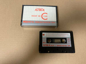 NOT FOR SALE 中古 カセットテープ AIWA metal オープンリール風 Demonstration Tape 697+749+
