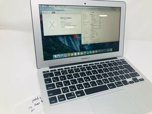 Apple MacBook Air A1465 EMC 2924 11.6インチ Core i5 1.6GHz メモリ4GB SSD128GB 中古 MAC ノートパソコン アップル②