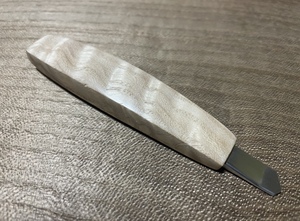 *. tree cutter knife ⑧ * Aizu . large .... KIRAN KIRAN . silver. search middle .. genuine Edo finger thing 