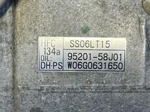 ワゴンＲ DBA-MH22S エアコンコンプレッサー A/C AC 　純正品番95200-58J01 管理番号AB6030_画像4