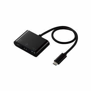 【新品】エレコム Type-Cドッキングステーション/PD対応/充電＆データ転送用Type-C1ポート/USB3.1（Gen1）1ポート/HDMI1ポ