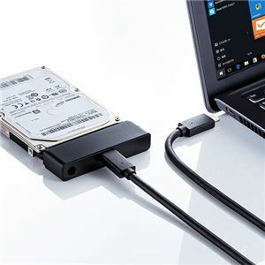 【新品】サンワサプライ SATA-USB3.1 Gen2変換ケーブル USB-CVIDE7