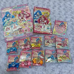 ヒーリングっどプリキュア　豪華13点セット ぬりえ　ヘアゴム　ネイルシール