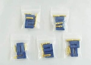 送料無料！ ★ EC5 5ペアセット ★ 5mm EC５コネクター EC5 オス メス　５ペア ★