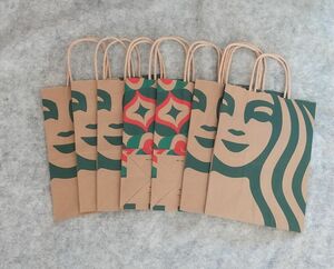 Starbucks ショッパー 　通常柄＆ホリディ柄