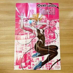 【非売品】スパイダーグウェン スマッシュ #1 アメコミ プロモーションポスター