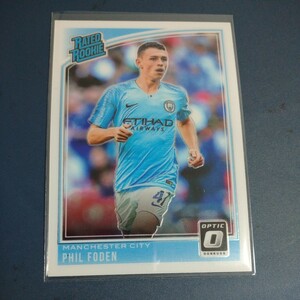 2018 Panini Donruss Rated Rookie Phil Foden No.179 RC Manchester City フォーデン　ルーキー　マンチェスターシティ Soccer