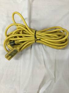 [ north see city departure ]SEIWA 10m extender 41-20375 10m yellow color 15A 125V