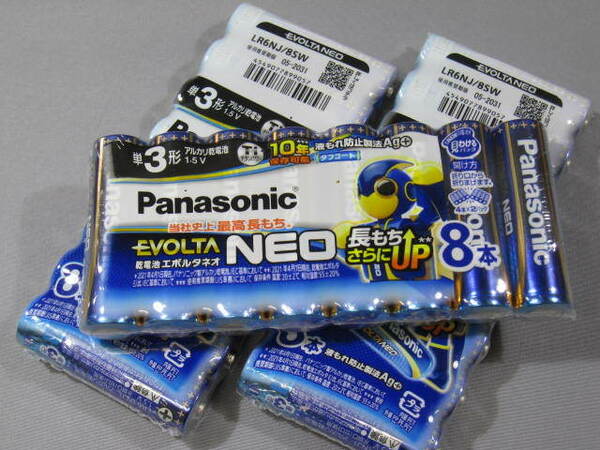 送料無料■24本 パナソニック エボルタ NEO 単3形 アルカリ乾電池 EVOLTA NEO　Panasonic 税込 使用期限2031.10