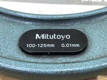 ■格安工具■＜ミツトヨ＞標準外側マイクロメータ 100-125mm ■格安3,300円～■_画像2