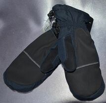 新品 サイズ: M クイックシルバー 正規品 QUIKSILVER MISSION MITT グローブ ミトン ブラック　黒_画像2