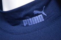 新品 L 175-185 プーマ ゴルフ PUMA GOLF　インナー コンプレッション 長袖 ハイネックシャツ 黒銀_画像5