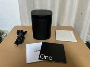 Sonos one ワイヤレススピーカー スマートスピーカー ソノスワン ブラック