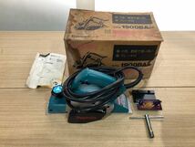 143F【中古】makita マキタ　82mm 電気カンナ ブレーキ付　1900BA _画像1