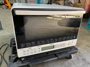 153F【中古】HITACHI ヘルシーシェフ　過熱水蒸気 オーブンレンジ　電子レンジ　MRO-VS8