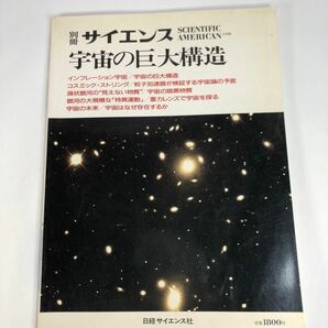 別冊サイエンス 宇宙の巨大構造 1989年