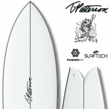 ■Timmy Patterson■DEVIL FISH 5'8(173cm/31L) EPS+EPOXY FUSION-HD仕様 SURFTECH TWIN QUAD ツイン クアッド 小波 ティミーパターソン_画像2