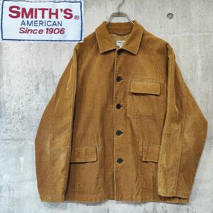 SMITH'S AMERICAN コーデュロイ カバーオール ジャケット M ワークジャケット ブルゾン ハンティングジャケット 