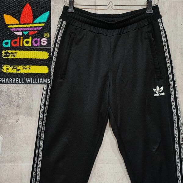 adidas PW Solar Hu SS Track Pant M アディダス ブラック 黒 トラックパンツ ジャージパンツ 