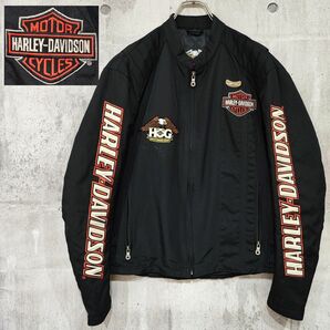 HARLEY-DAVIDSON HOG限定モデル ライダースジャケット M ハーレーダビッドソン シングルライダース