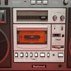 ♪昭和レトロ National ナショナル RX-5400 大型 FM/AM「Soft Touch」ステレオラジオカセットレコーダー【動作品】♪の画像2