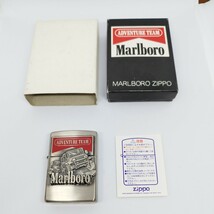 【未使用品】 Zippo Marlboro Adventure Team 1998年 3月 製造 ジッポ ライター マールボロ ジープ_画像2