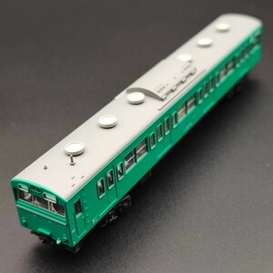 クハ103-781 KATO 10-1743E 103系 高運転台 エメラルドグリーン バラシ品