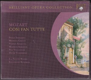 Brilliant　モーツァルト　「コシ・ファン・トゥッテ」　クイケン/ラ・プティット・バンド　3CD