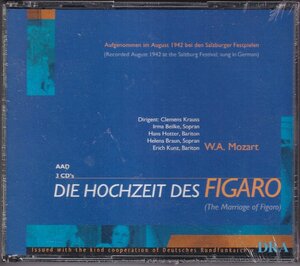 Music&Arts　モーツァルト　「フィガロの結婚」　C・クラウス/VPO　1942年　3CD