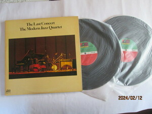 モダン・ジャズ・カルテット・The Modern Jazz Quartet・The Last Concert・Vinyl Record・P-6321-2A・２枚組14曲 激安価格早い者勝ち