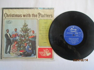  ザ・プラターズ / プラターズのクリスマス・プレゼント、 LP盤ホワイトクリスマス ジングルベル 他全8曲　M-4012激安価格早い者勝ち