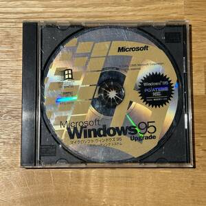 Microsoft Windows95 up grade disk Microsoft Windows 95 OS 90 period retro window z multimedia serial equipped 