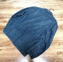 OLD JOE THREE POCKET CHORE JACKET INDIGO RAW　オールドジョー 3ポケット チョア ジャケット　インディゴ ロウ デニム カバーオール_画像6