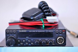 YAESU FT-4600H ハイパワー　145/433Ｍmz 50/35Ｗ　145/433 , 145/145、435/435 Mhz