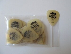 ＊JIM DUNLOP/ULTEX/SHARP/0.73mm/10枚/新品/送料無料！＊