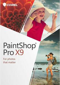 パッケージ版☆Corel PaintShop Pro X9 正規版 [並行輸入品] 日本語 コーレル　ペイントショップ 国内発送 新品即決！送料無料☆