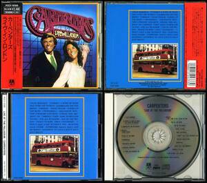 ★帯付★CARPENTERS（カーペンターズ）／LIVE AT THE PALLADIUM（ライヴ・イン・ロンドン）★91年盤★PCCY-10188★