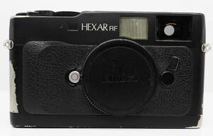 Konica HEXAR RF コニカ ヘキサーRF BLACK ボディ 35mm レンズ交換式 レンジファインダーカメラ フィルムカメラ 中古