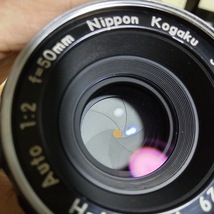 ニコン MF レンズ Nikon NIKKOR-H Auto 50mm f2 Non-Ai Standard MF Lens 2064599_画像10