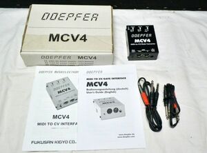 ■◇■動作品　DOEPFER MCV4 MIDI to CV/Gate Converter　アナログシンセ用CV/GATEコンバーター