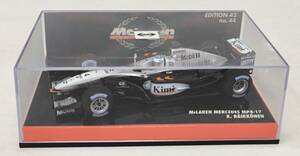 ★MINICHAMPS 1/43 McLAREN MERCEDES MP4-17 KIMI RAIKKONEN McLaren COLLECTION NO.44 マクラーレン ライコネン★