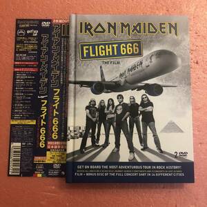 2DVD 初回生産限定豪華版 国内盤 帯付 アイアン メイデン フライト 666 Iron Maiden Flight 666 ( The Film )