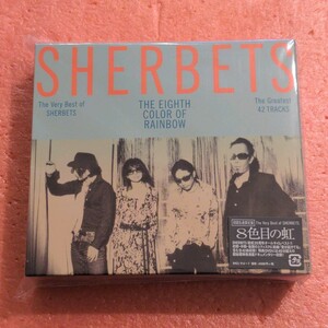 3CD+DVD 初回生産限定盤 THE VERY BEST OF Sherbets 8色目の虹 The Eighth Color Of Rainbow 浅井健一 シャーベッツ 4枚組