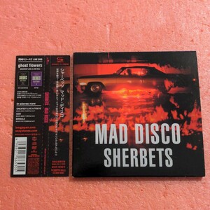 CD+DVD SHM-CD 帯付 シャーベッツ マッド ディスコ The Sherbets mad disco 浅井健一 ブランキー ジェット シティ