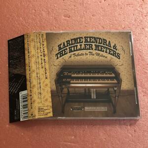 CD 国内盤 帯付 カリーム ケンドラ ＆ ザ キラー ミーターズ ア トリビュート トゥ ザ ミーターズ Karime Kendra ＆ The Killer Meters 