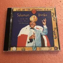 CD 国内盤 ライナー付 ソロモン バーク ライヴ アット ザ ハウス オブ ブルース Solomon Burke Live At The House Of Blues_画像1