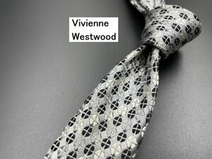 ViviennWestwood　ヴィヴィアンウエストウッド　ドット柄　ネクタイ　3本以上送料無料　グレイ　0204098